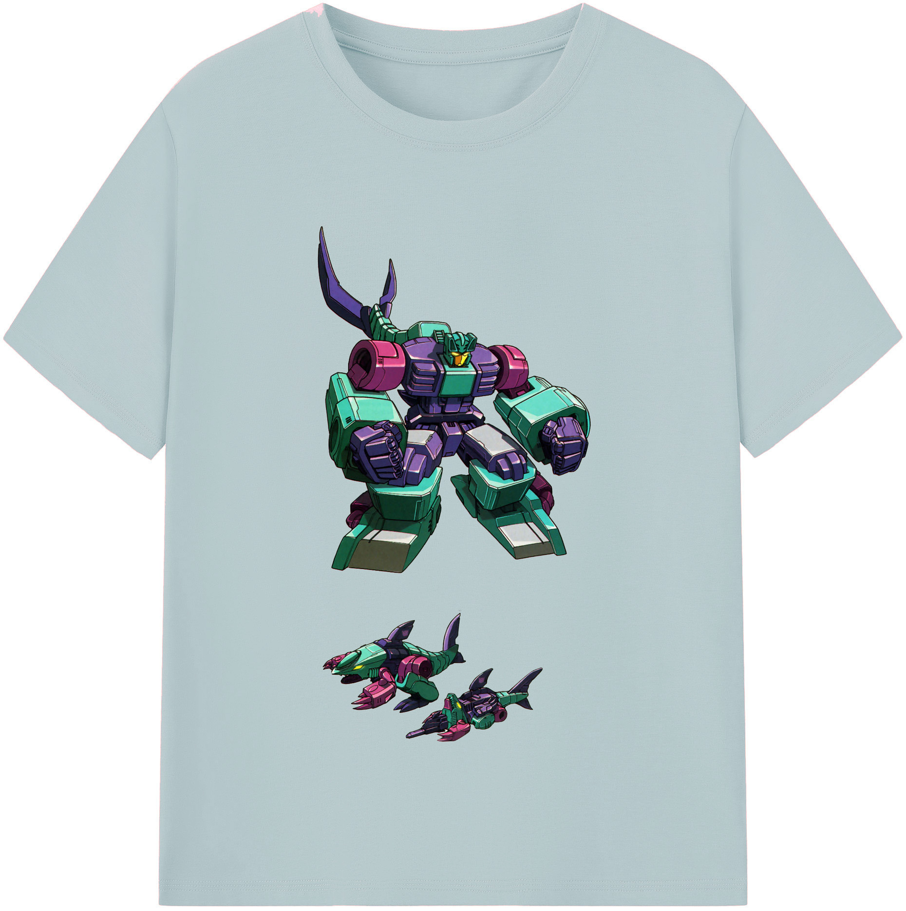 （画像用）  綿100％半袖Tシャツ（フロントプリント）